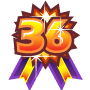 任務極限勳章:36