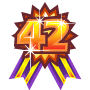 任務極限勳章:42