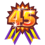 任務極限勳章:45