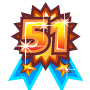 任務極限勳章:51